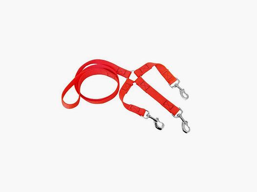 Polypropylenleine 120 + Dreifachversteller - Orange HB DOG
