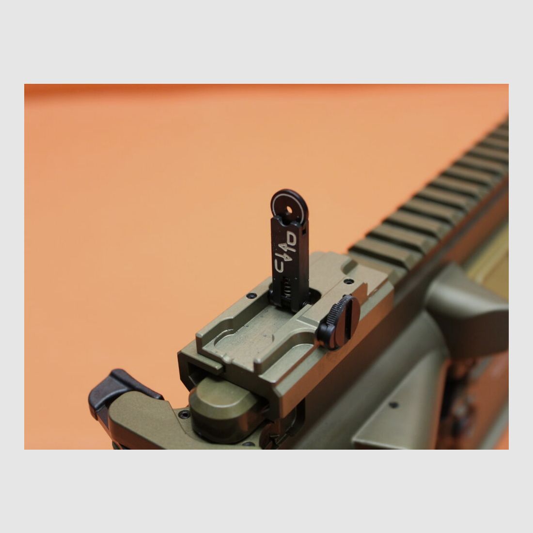 Angaben zur Produktsicherheit: Im Rahmen der EU-Verordnung sind wir verpfl Ha.Büchse .308Win Heckler&Koch/H&K MR308 A3 28 20" Lauf RAL8000, Gas-Piston-System HK417/G28