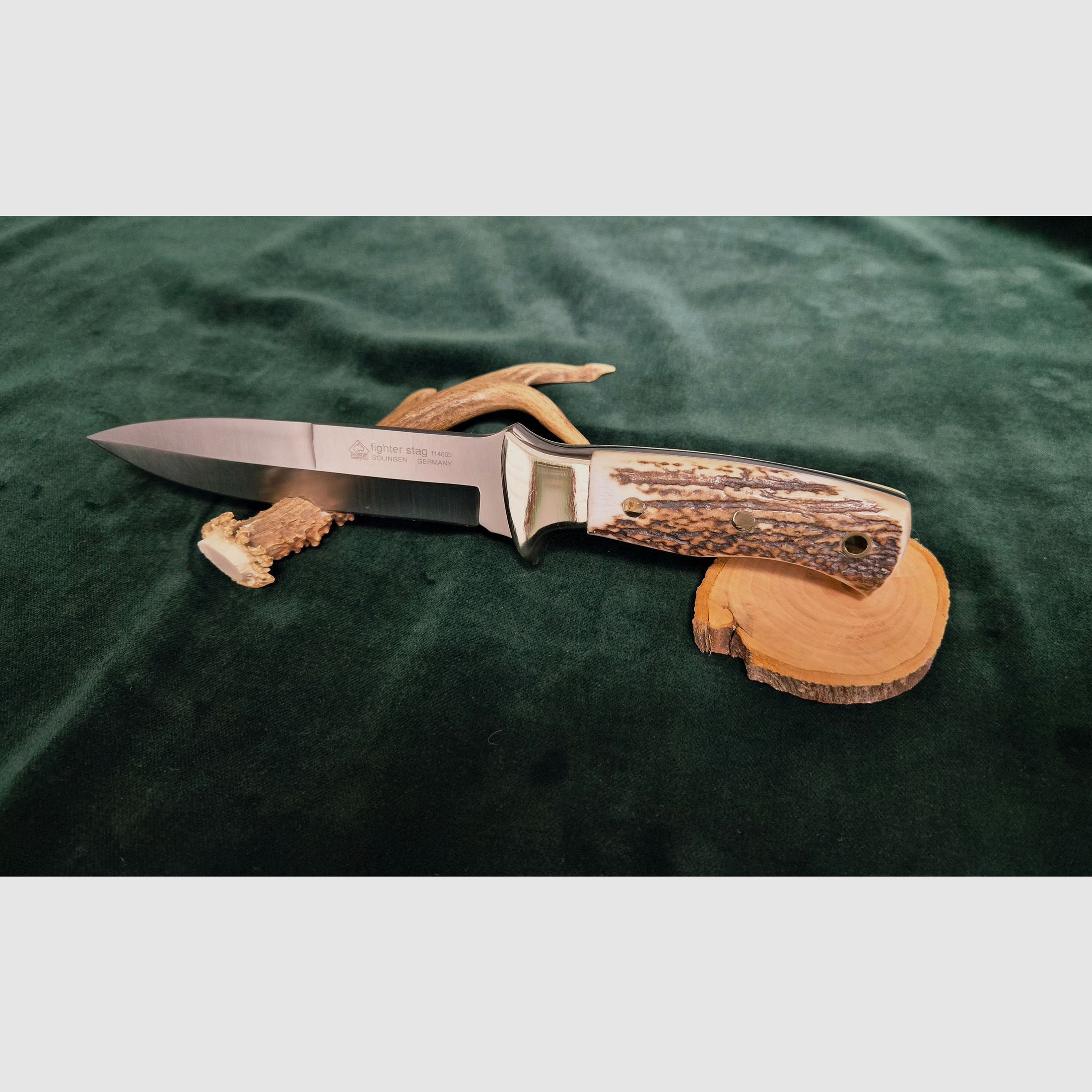 Sehr seltenes Jagdmesser, Puma Fighter Samba Stag Jagdmesser Modell 114003