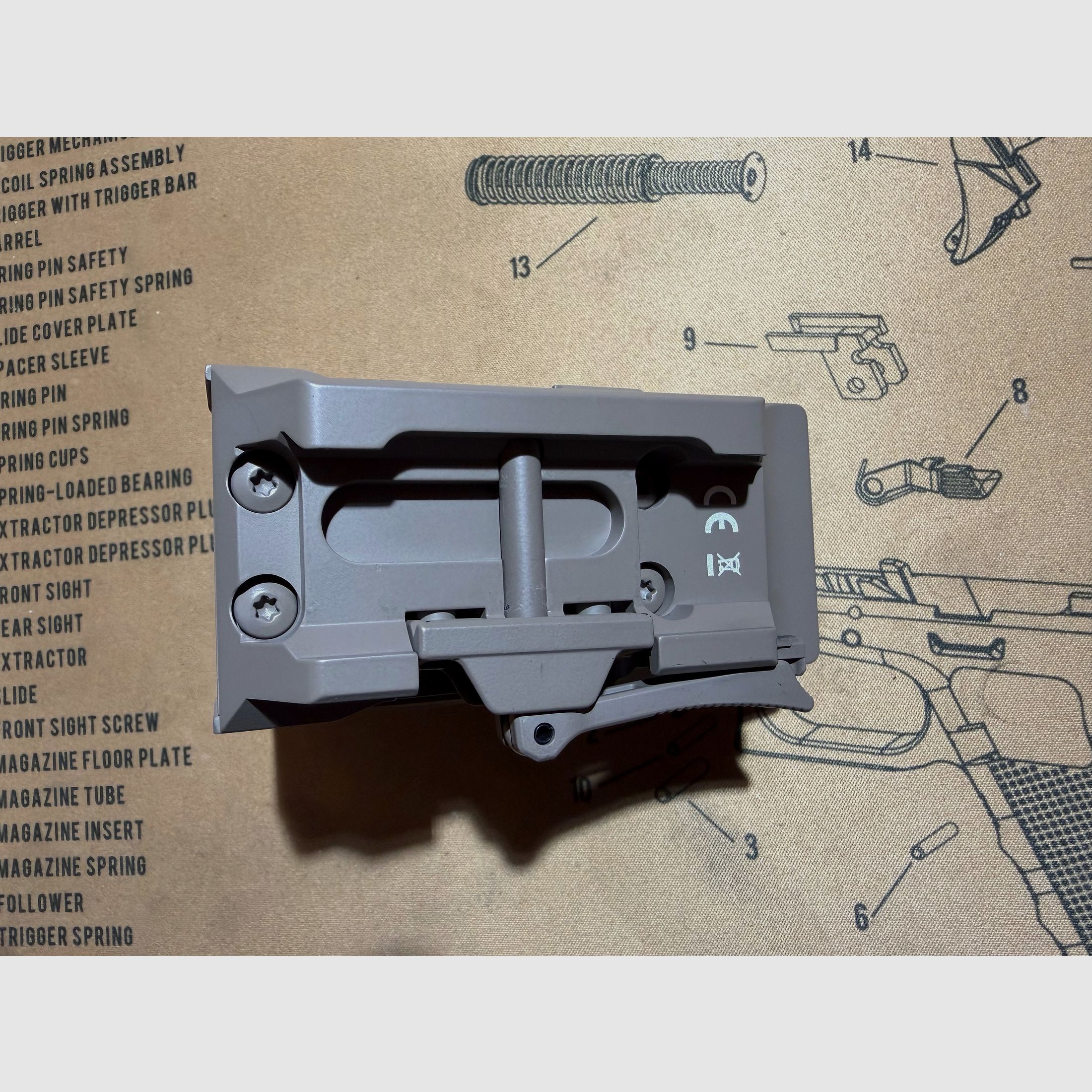  Holosun HS 510 C-GR-FDE  visor réflex