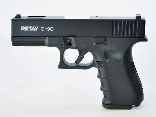 RETAY G19C – 9 mm P.A.K. – blank firing pistol – Glock G19 replica – EU-wide shipping