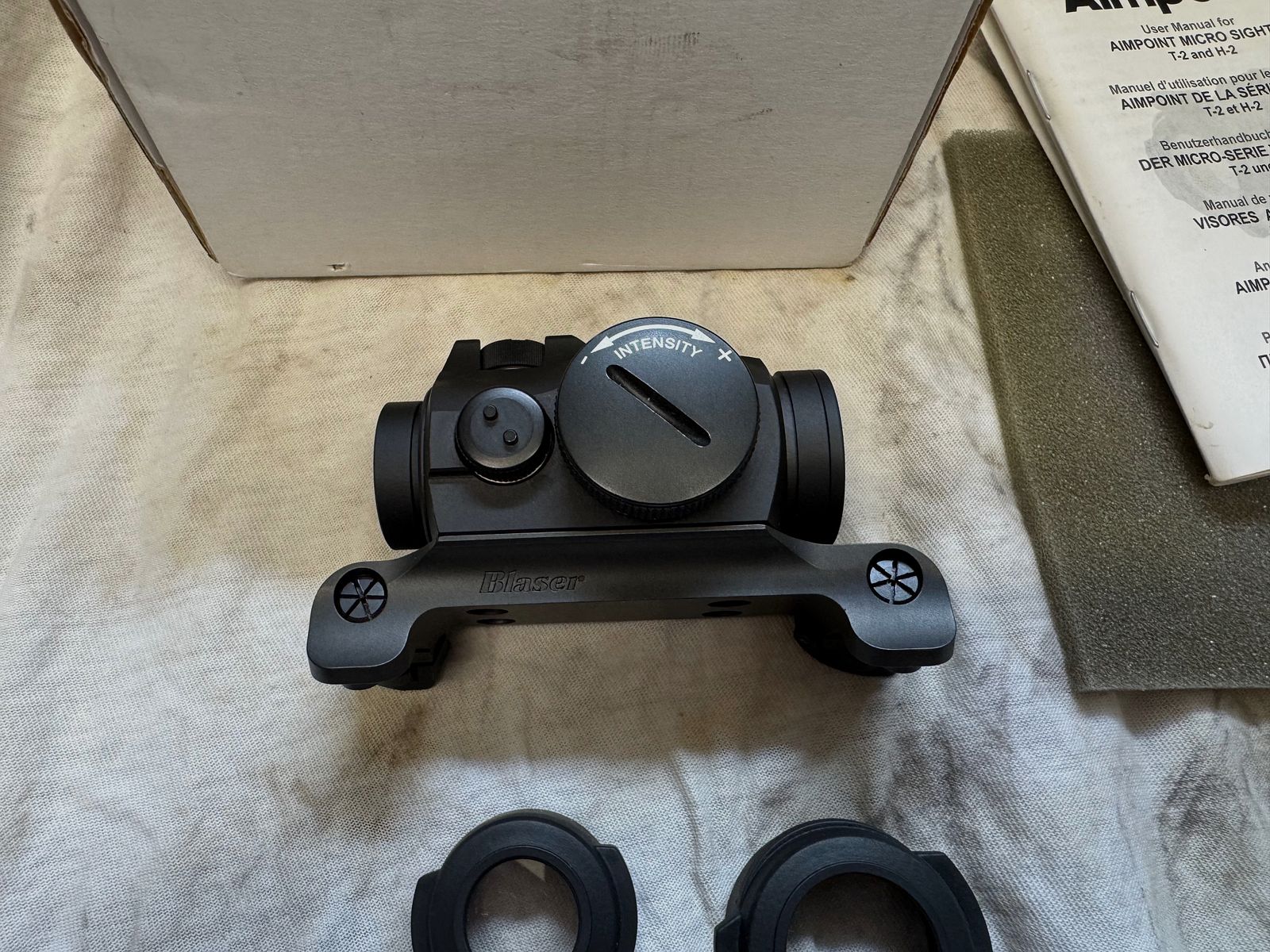 Aimpoint Micro H-2 mit Blaser Sattelmontage 2 MOA