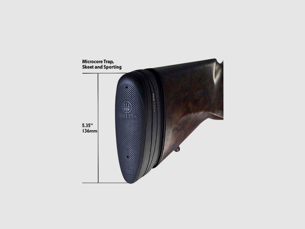 BERETTA – Schaftkappe aus Microcore | 13cm 5.1″