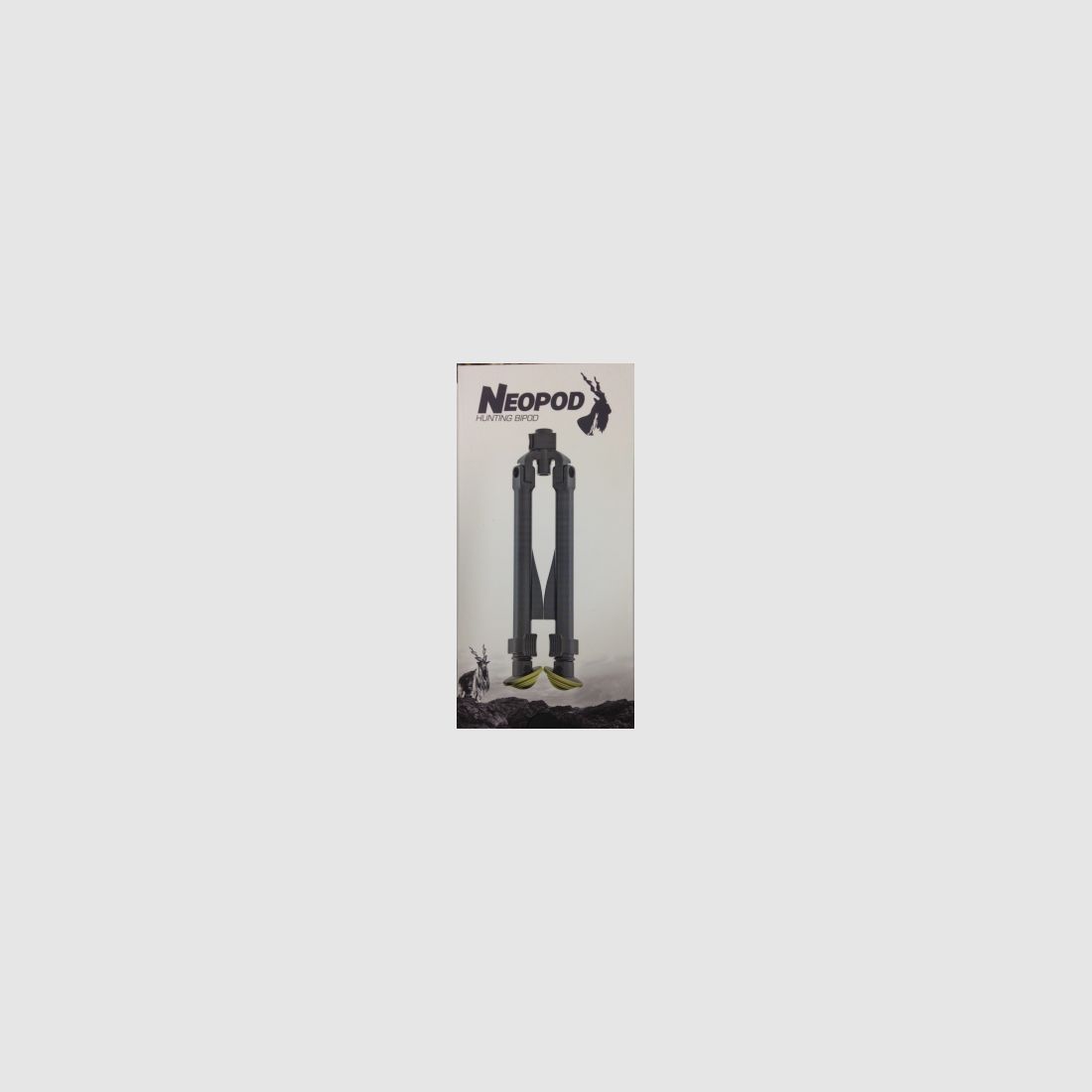 Neopod-Zweibein für Carbonfasergewehre mit Adapter, 82 g, Bild 4 von 5