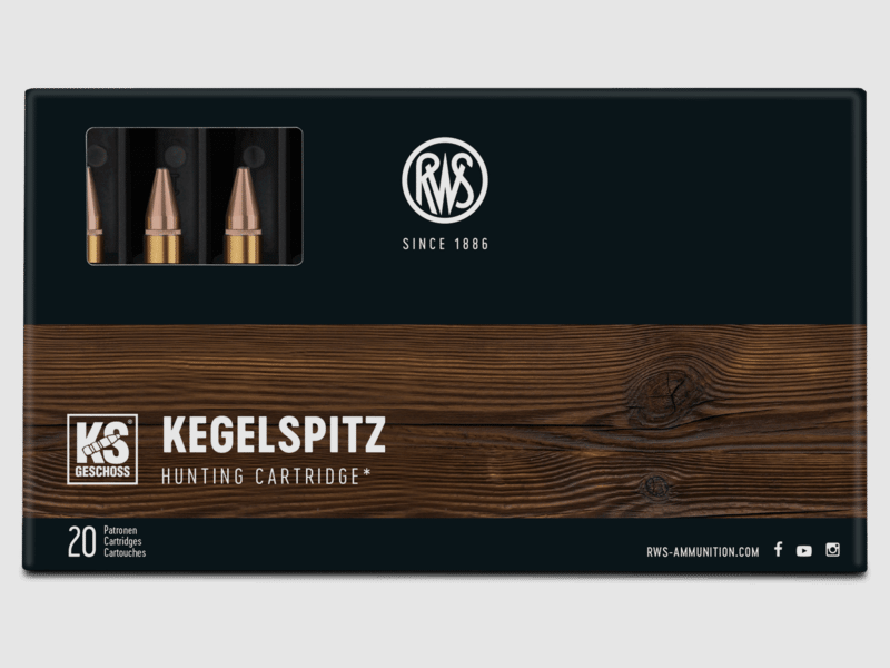 6.5x65R RWS Kegelspitz 8.2g. / 127grs.