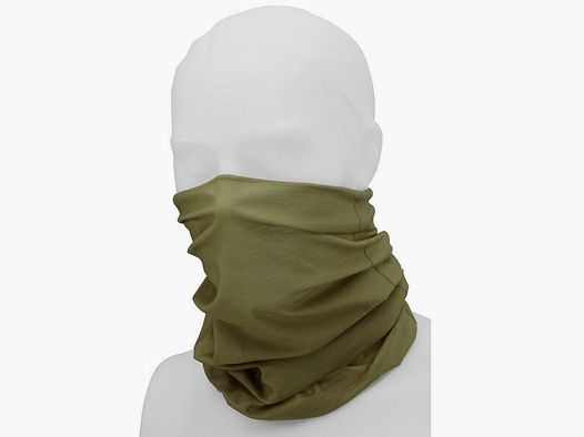 Multifunktionstuch (Schlauchschal / Balaclava) für Mund, Gesicht, Hals -Einheitsgröße- Oliv