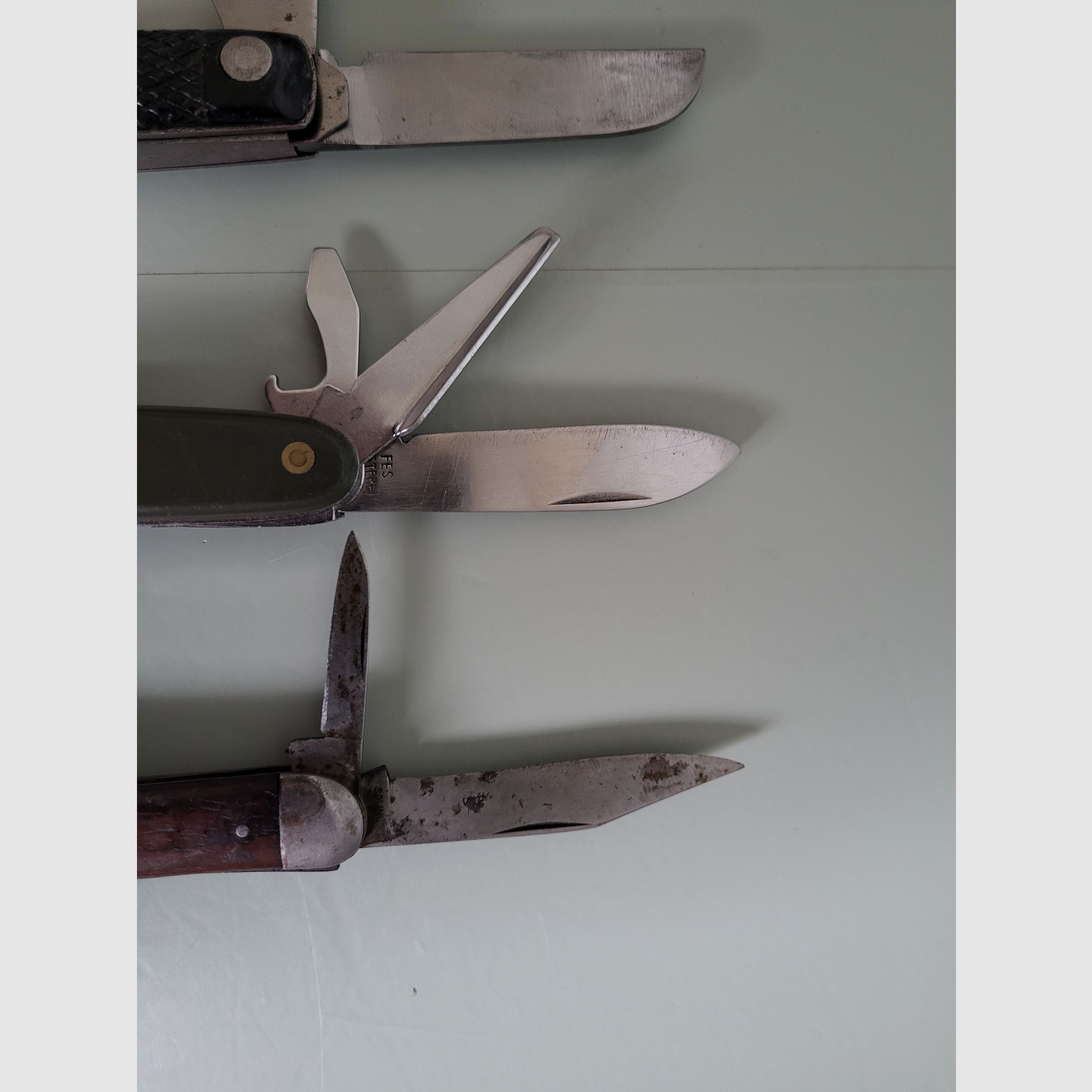 2 WK Militär - Soldaten Taschenmesser - Deutschland - England - USA - 1943er Jahre