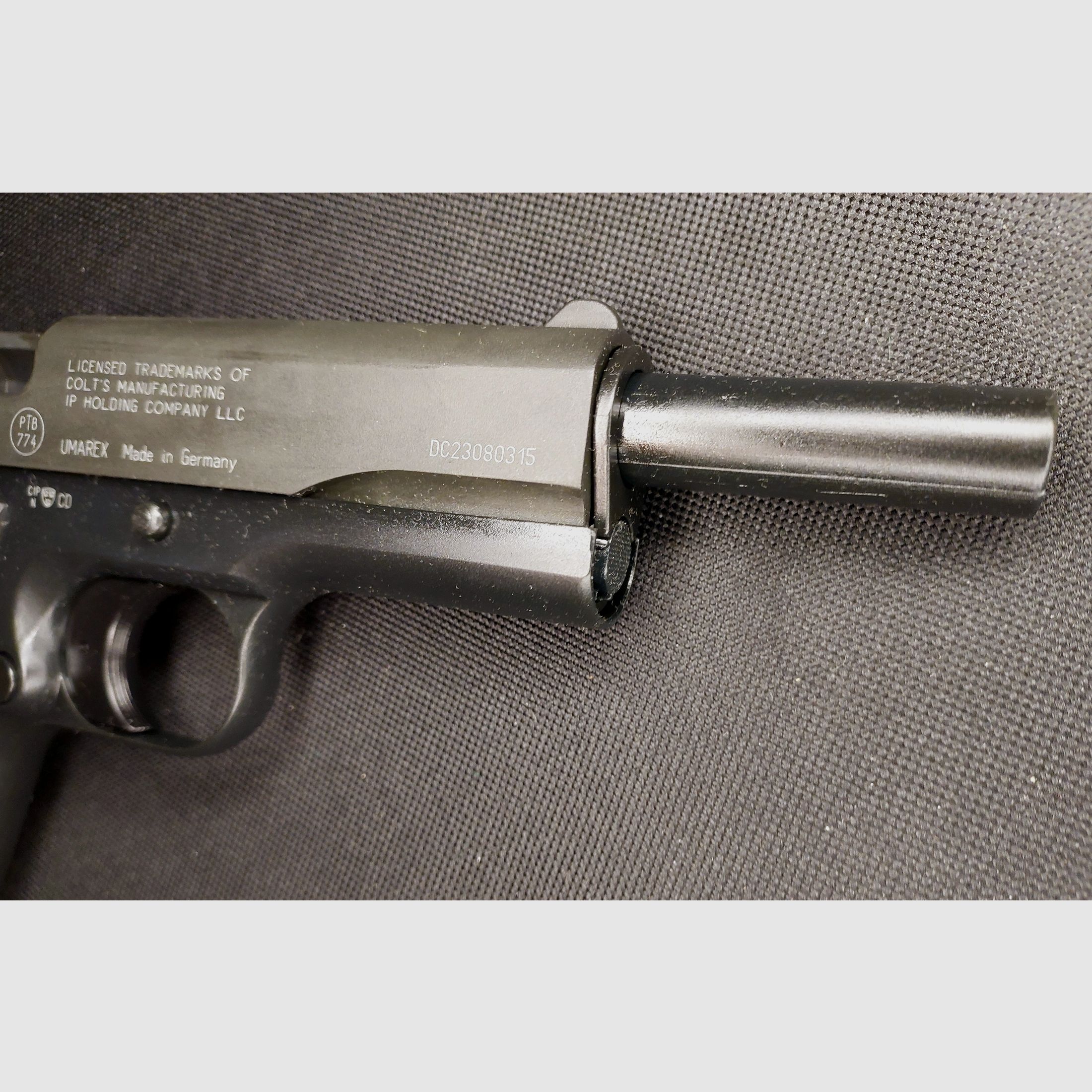 Colt Government 1911 A1 Pistolet alarmowy 9mm P.A.K. (PTB 774)