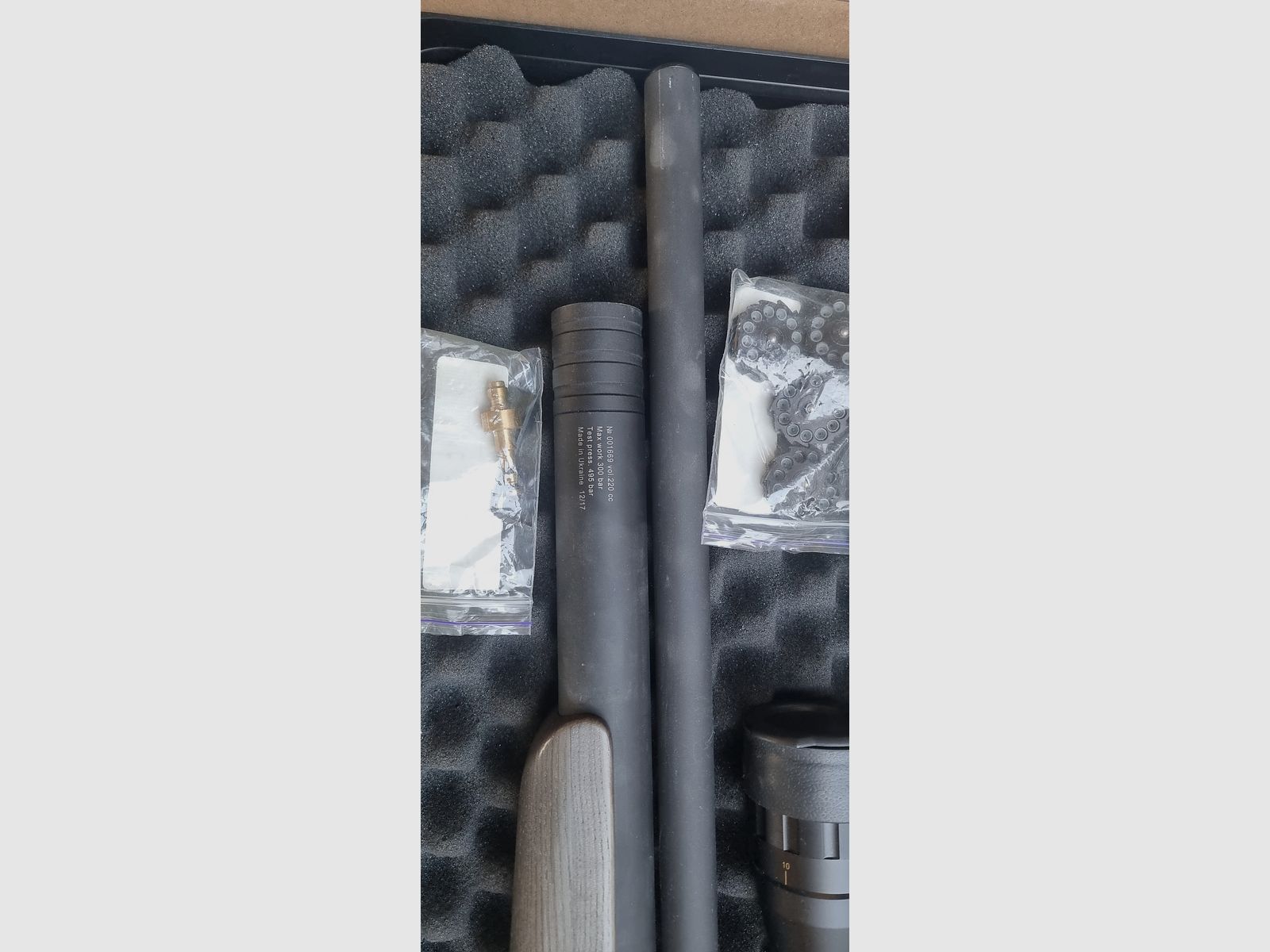 Reserviert Zbroia Kozak Pressluftgewehr Bullpulp mit  4 Magazinen, Pumpe usw