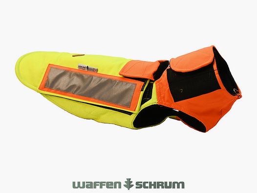 Gilet protettivo per cani Hubertus in Kevlar arancione