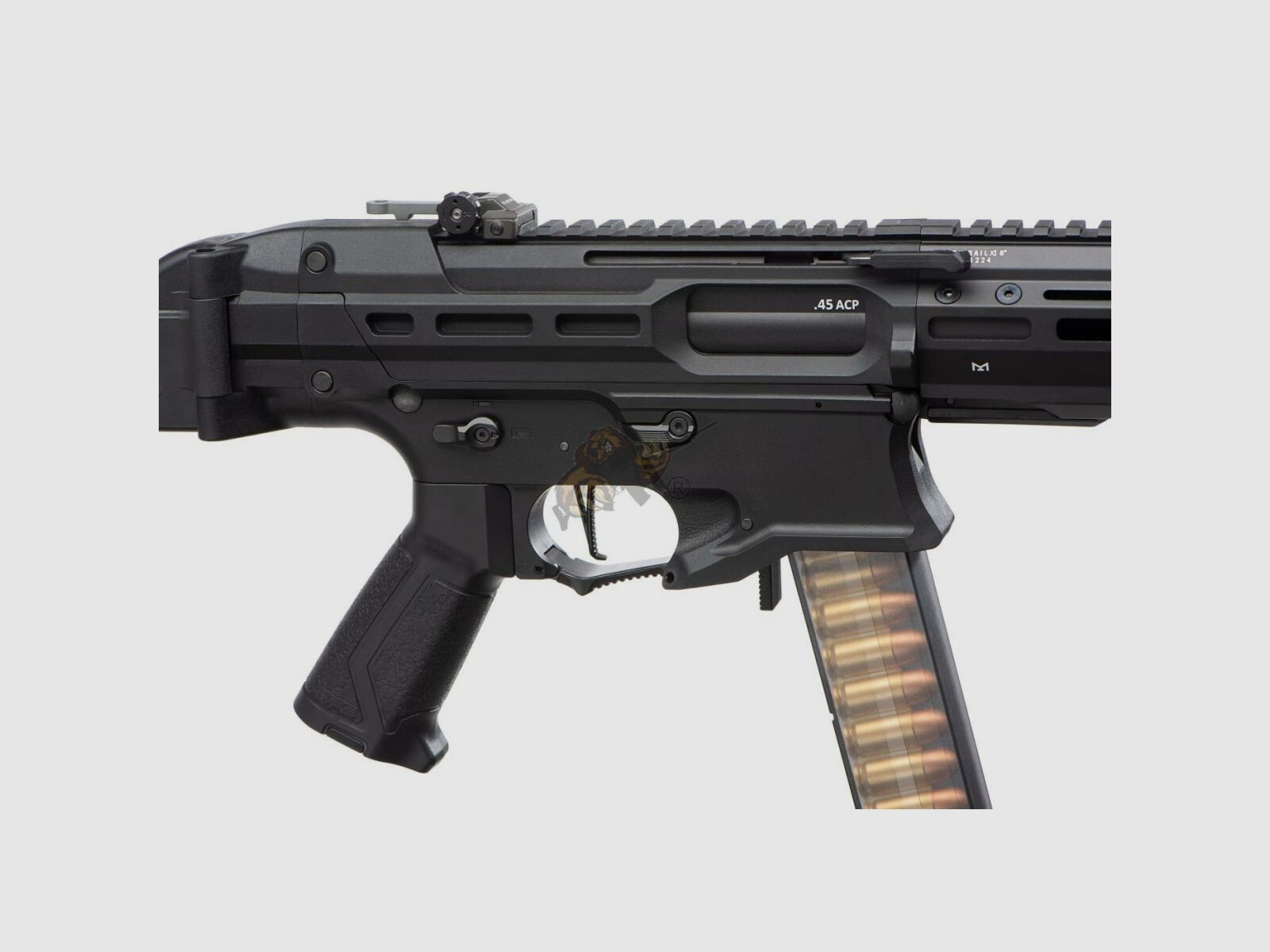 G&G PCC45 G2 with ETU in black Airsoft Free from 18 - S-AEG -F-