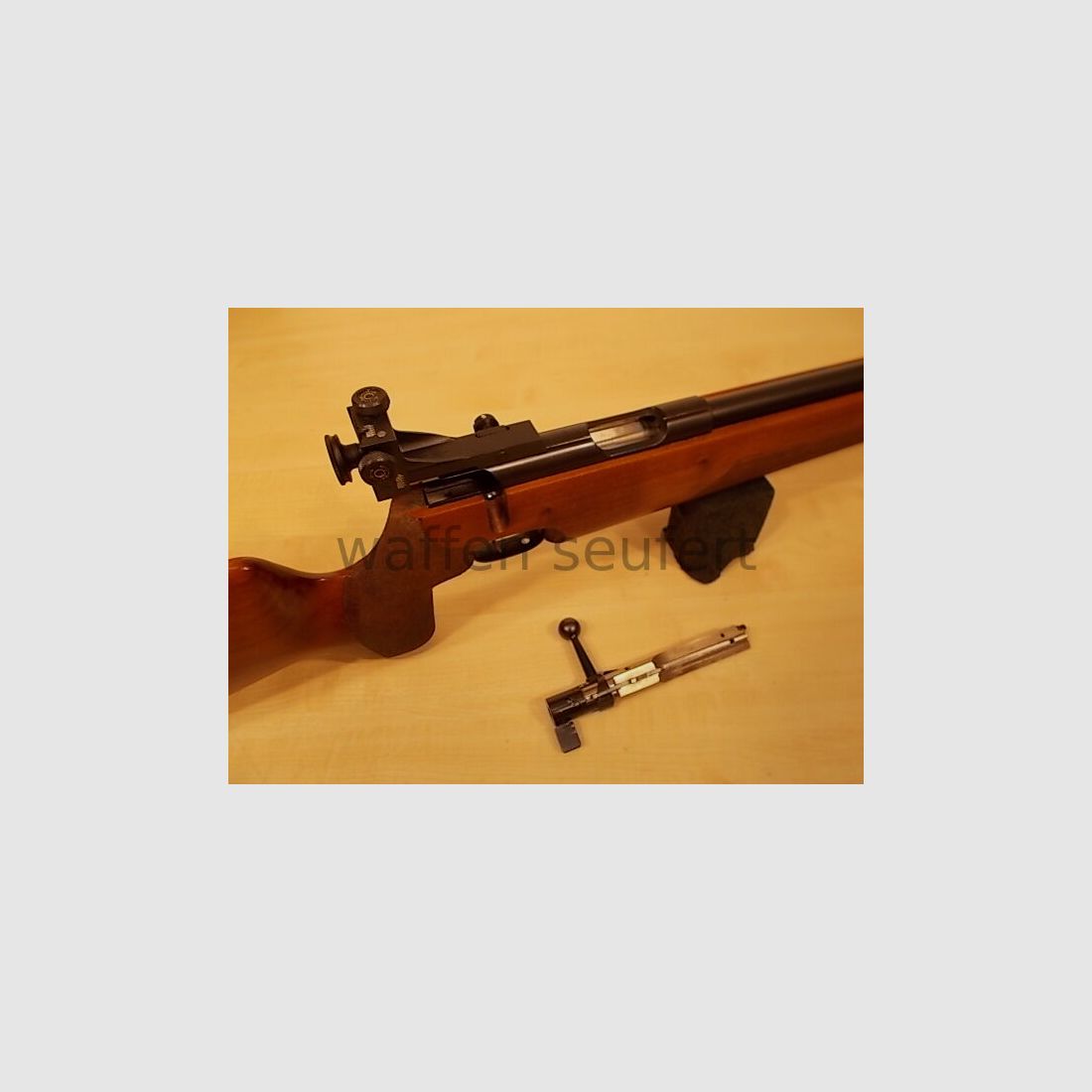 Walther single-shot match rifle