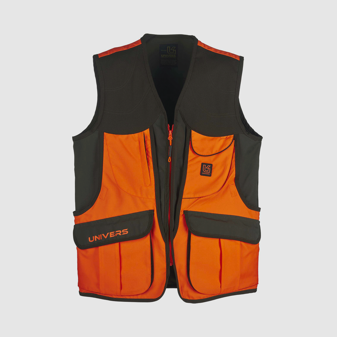 Vest – Men – Univers – Partridge Hunting Green/Orange, image 1 of 4
