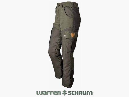 Pantaloni da esterno per bambini Hubertus Oliva