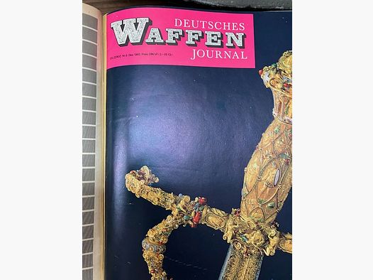 Deutsches Waffen Journal DWJ Jahgrang 1965 (alle 12 Ausgaben gebunden)