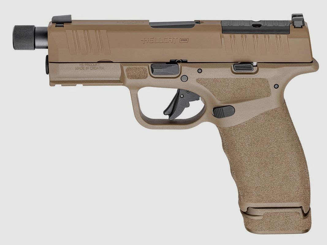 HS Hellcat Pro OSP 4,4" Threaded Barrel Desert FDE, Bild 3 von 4