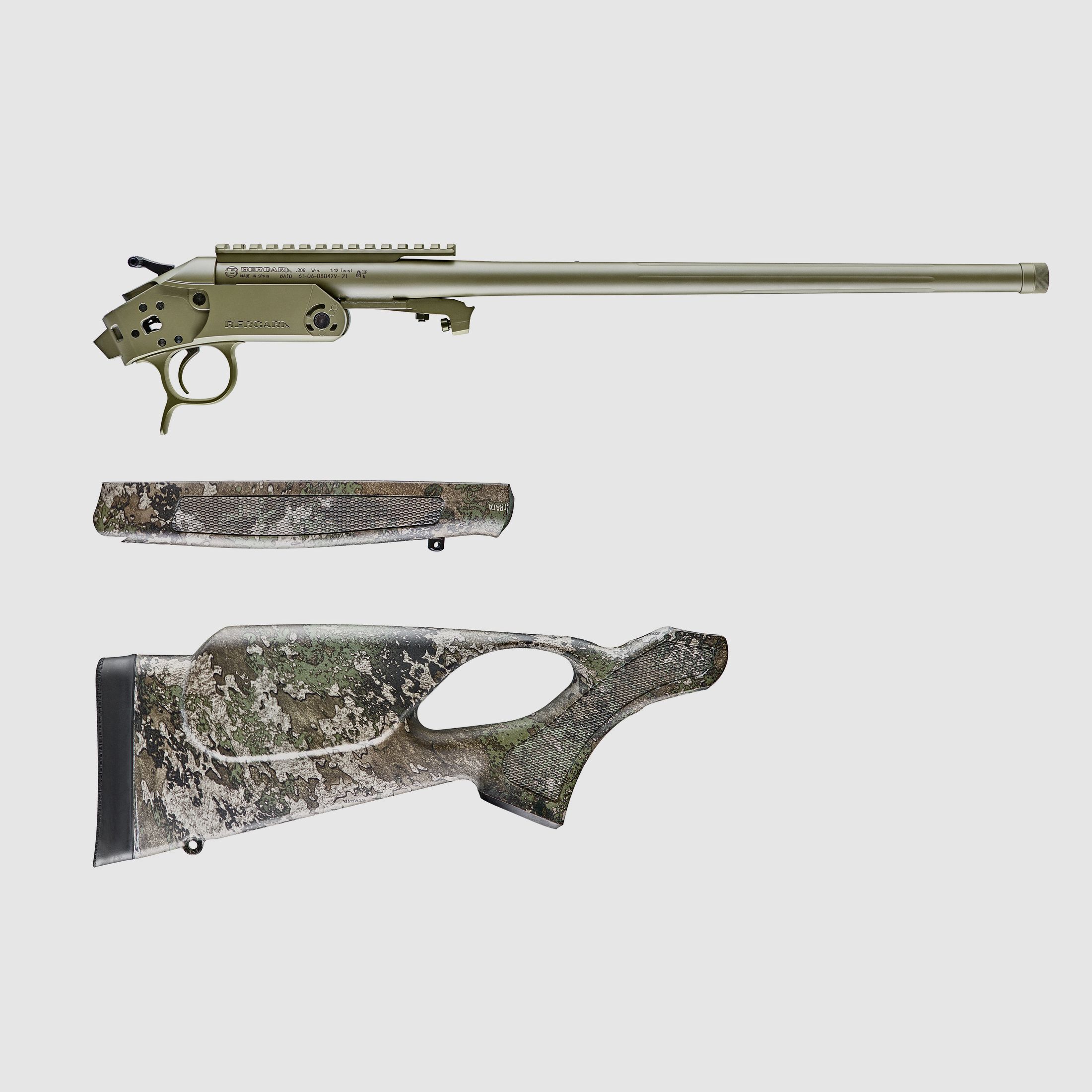 Bergara Kipplaufbüchse BA 13 TD 20'' TH Strata 6,5 Creedmoor 5/8-24 UNEF Lochschaft