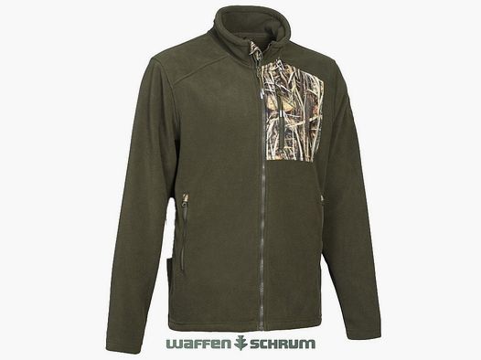 Veste en polaire Percussion Passion Migrateurs Khaki
