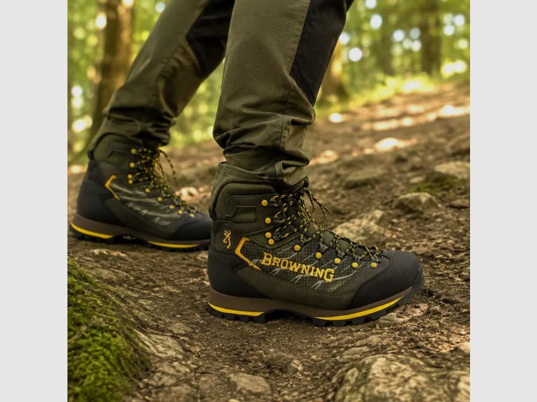 Hiking shoes Browning Ridgeline brown PreVent X-Trem Vibram, image 3 of 10