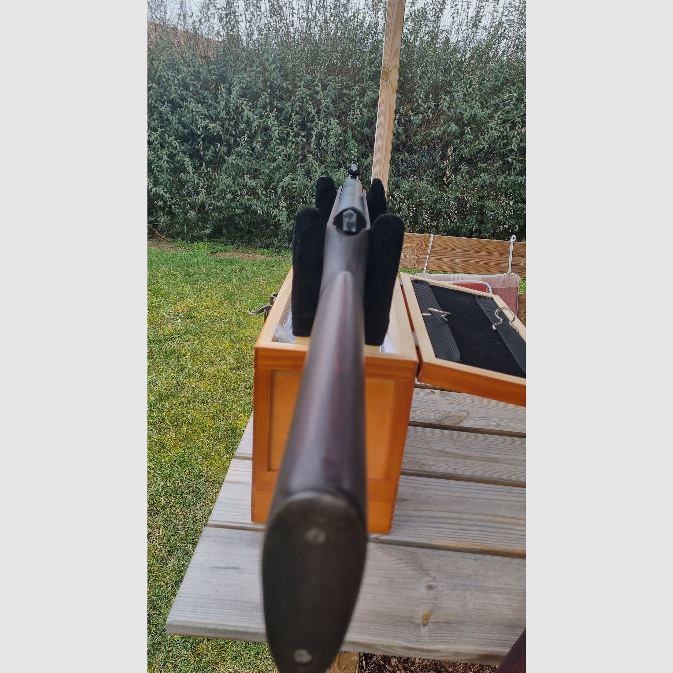 Haenel Suhl - Luftgewehr Doppelpack Kal. 45 mm - inklusive Zubehör