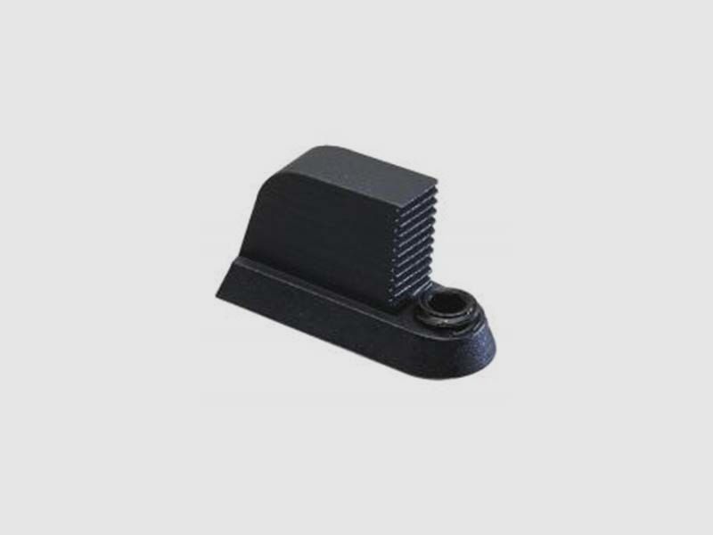 GUIDON IN ACCIAIO NERO CZ 8mm
