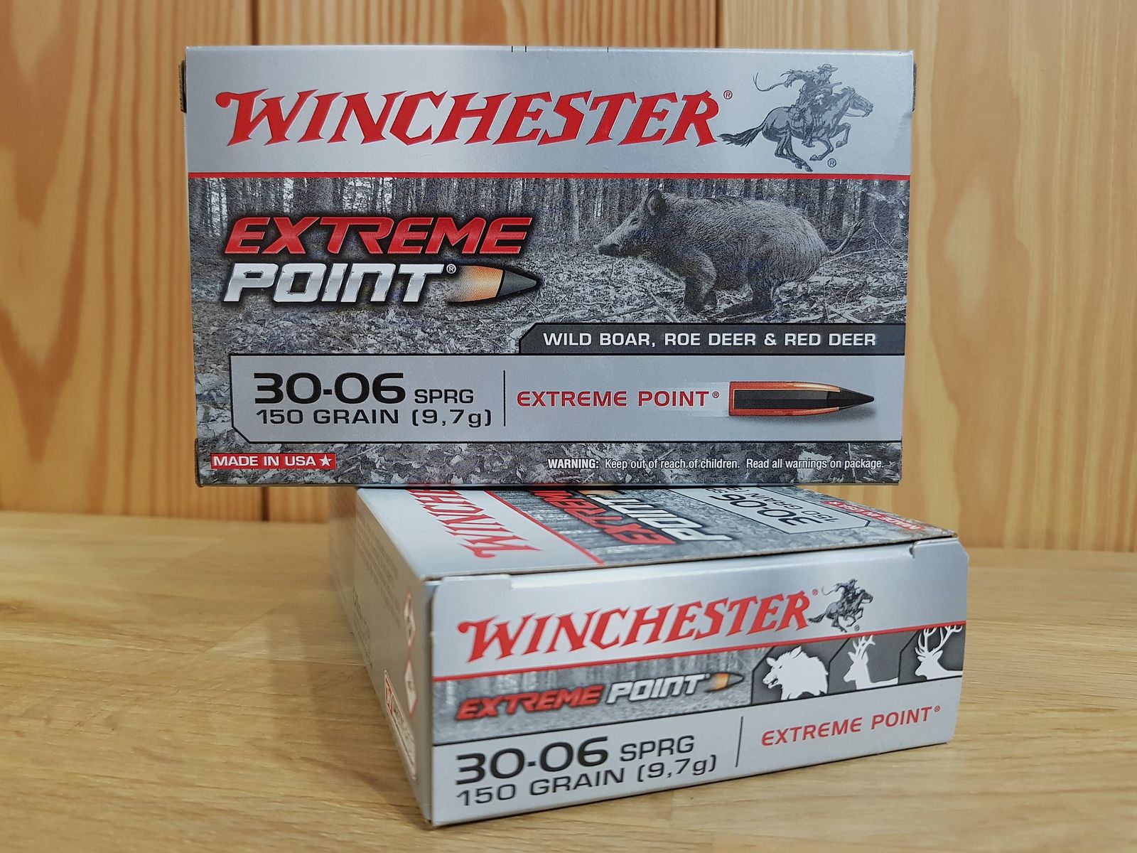 WINCHESTER MUNITION KAL. 30-06 EXTREME POINT 150 GR.