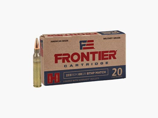 HORNADY Kugelmunition Kal. .223 BTHP Match Frontier 68 gr
