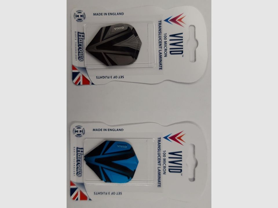 Harrows-Darts-Technology Vivid Flights Dart & Zubehör