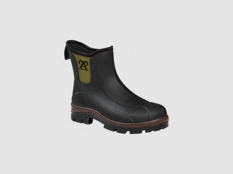 Almwalker Watschuhe Ribe Herren (Schwarz/Oliv) | 42