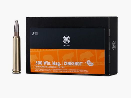 RWS Kugelpatronen .300Win CINESHOT 9,5g/147grs 30 Stk