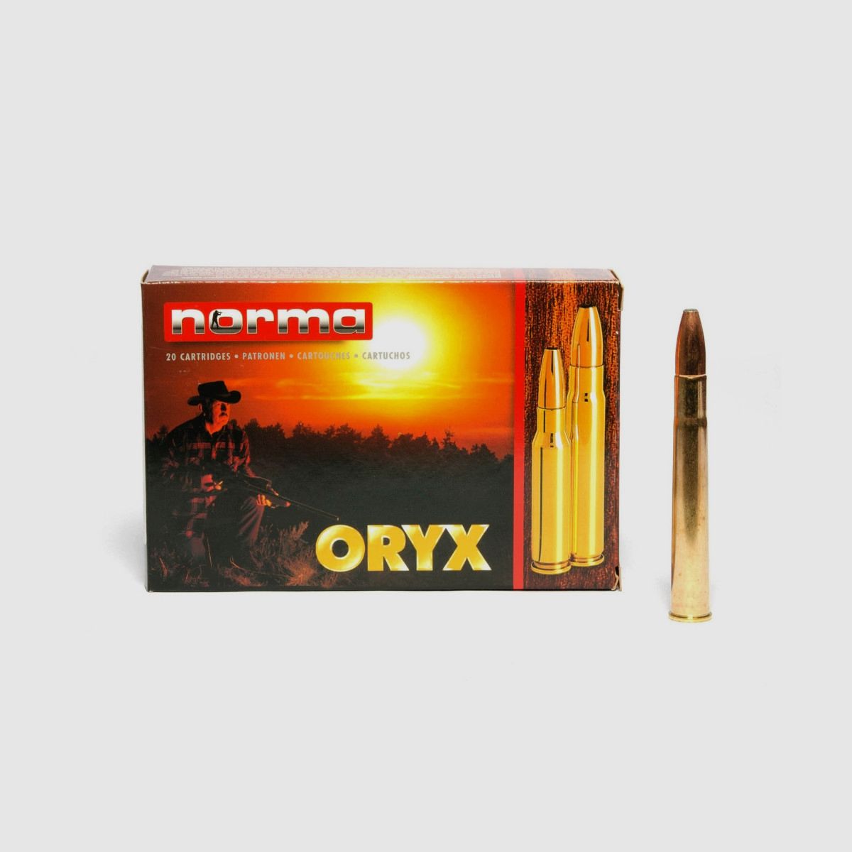 Norma 9.3x74 R Oryx 285 grains