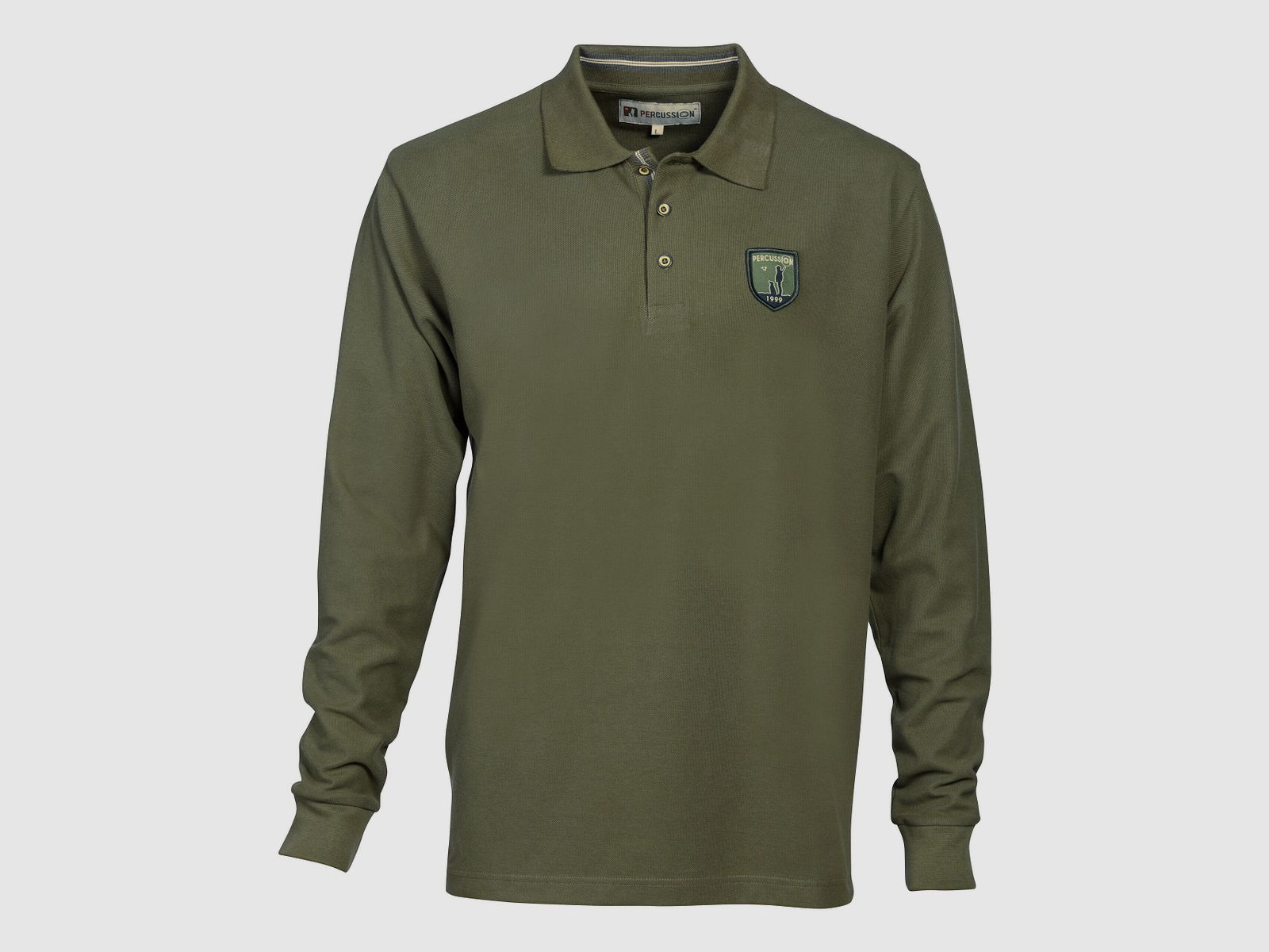 Chemise à manches longues Percussion avec broderie