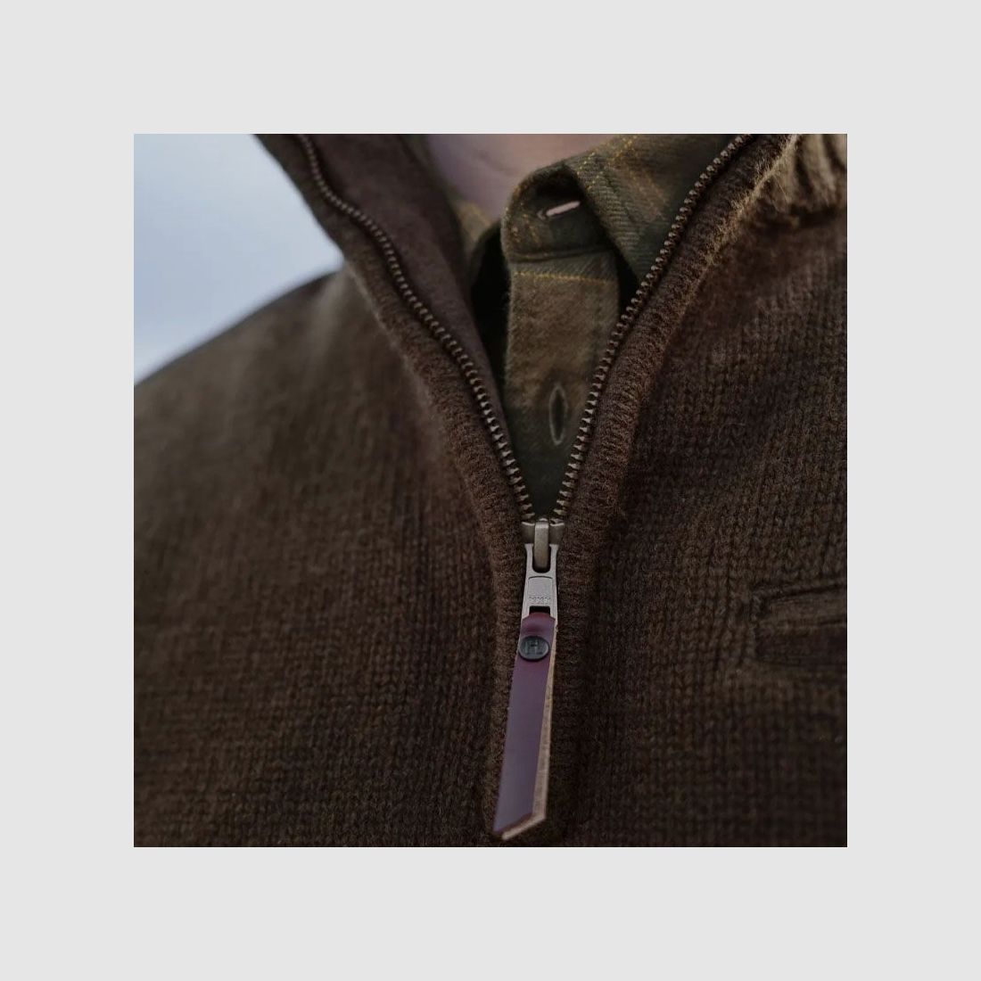 SWETER ANNABODA WSP HALF ZIP W.GREEN HARKILA, zdjęcie 3 z 12