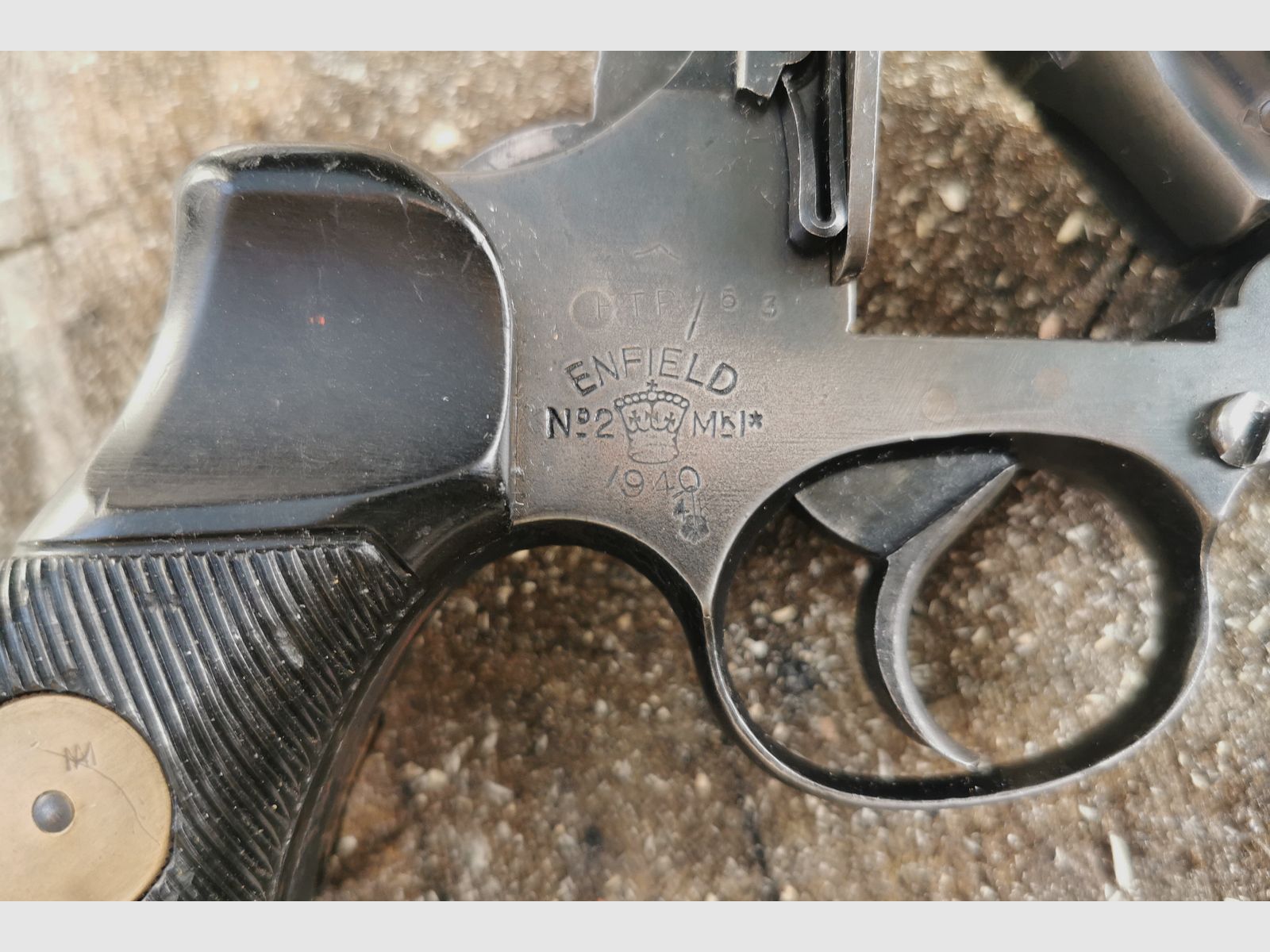 Enfield No.2 MK I WKII origineel omgebouwd naar 9mm R knal vrij vanaf 18 jaar