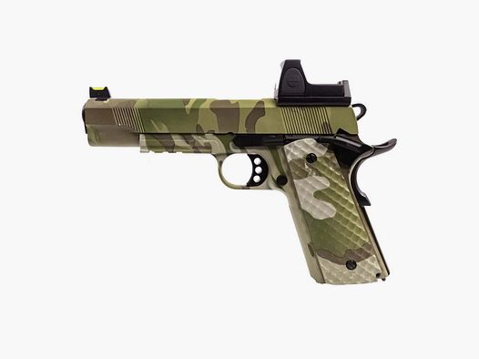 Airsoft-Replikat GBB 1911 MEU Raven Vollmetall - Integrierte Schiene - Leistung 1,0J - Präzision und Robustheit