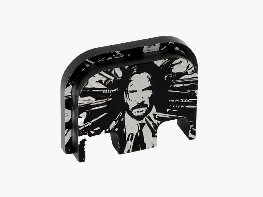 GLOCK BACKPLATE "JOHN WICK" - ALU