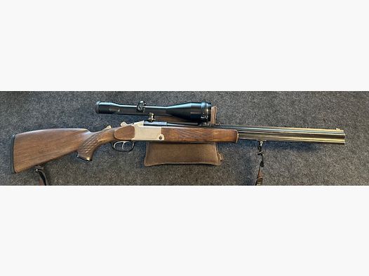 Blaser Bockbüchsflinte BBF700/88 Kaliber 9,3x74R,16/70 mit Einstecklauf Krieckhoff 5,6x50R Mag.