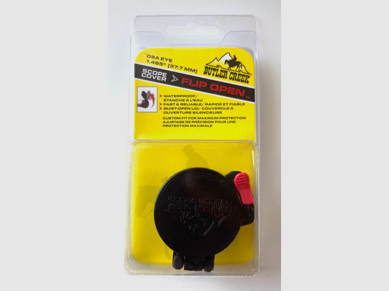 Cubierta de objetivo abatible Butler Creek MO20095 para ZF 09A EYE 37,7mm