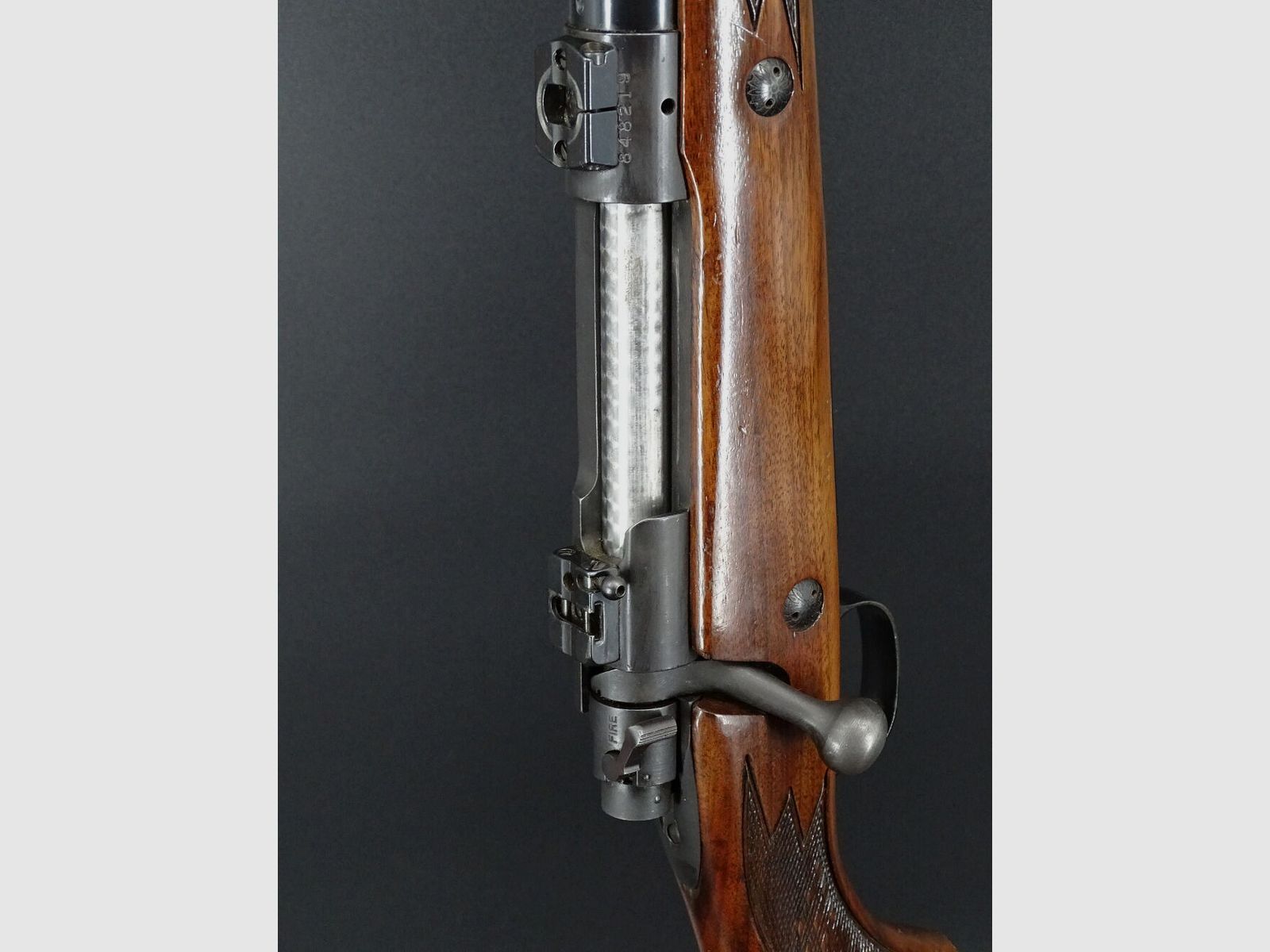 Winchester Mod 70 Kaliber .375 H&H mit EAW Montage Mod 70