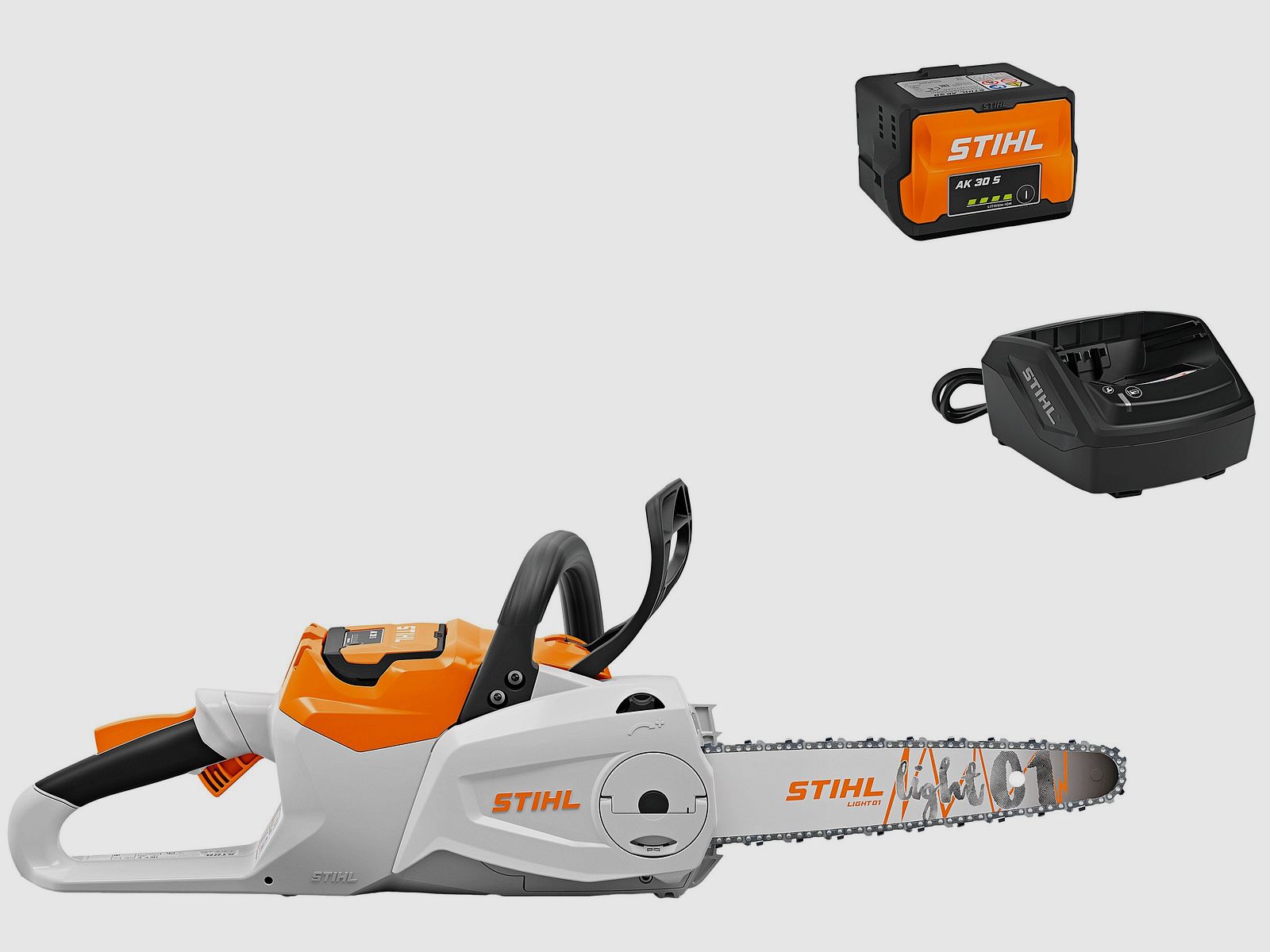 Stihl Akku-Motorsge MSA 80 C-B Set mit AK 30 S und AL 101
