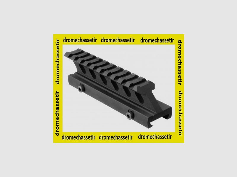 Rehausseur picatinny Haut pour rail picatinny, 19mm