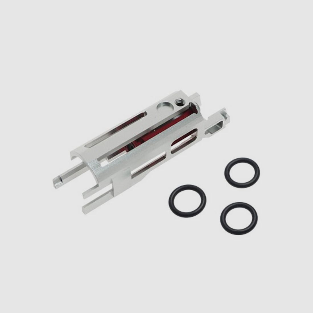 Cage Nozzle Aluminium CowCow Technology B01 - Dynamische Blowback - Hoge Weerstand - Verbetert de Hi-Capa Prestaties, afbeelding 3 van 5