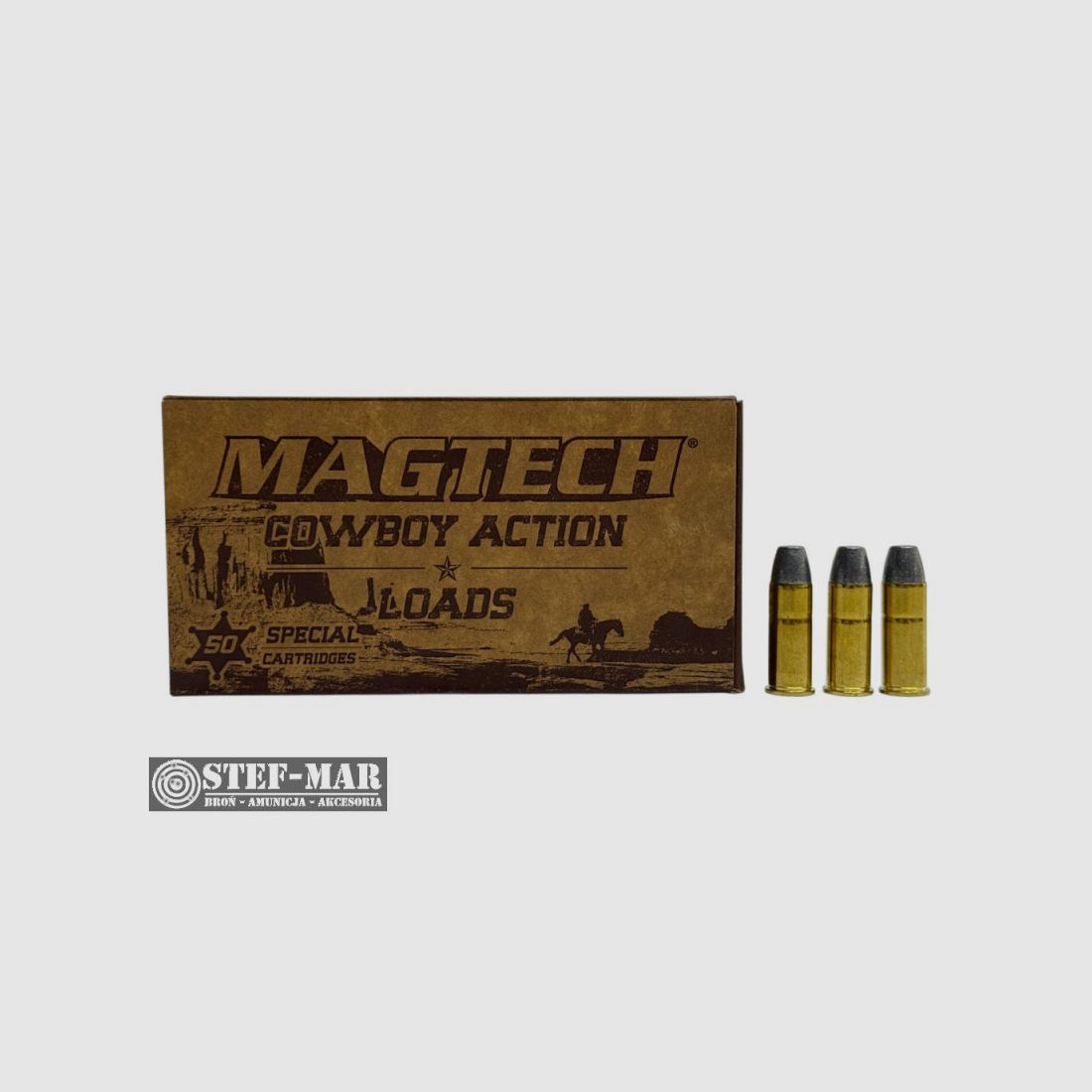 Munizioni MagTech Cowboy Action .44 Special L-FLAT 240grs/15.55g (confezione da 50 pezzi) [C27-4], immagine 1 di 4