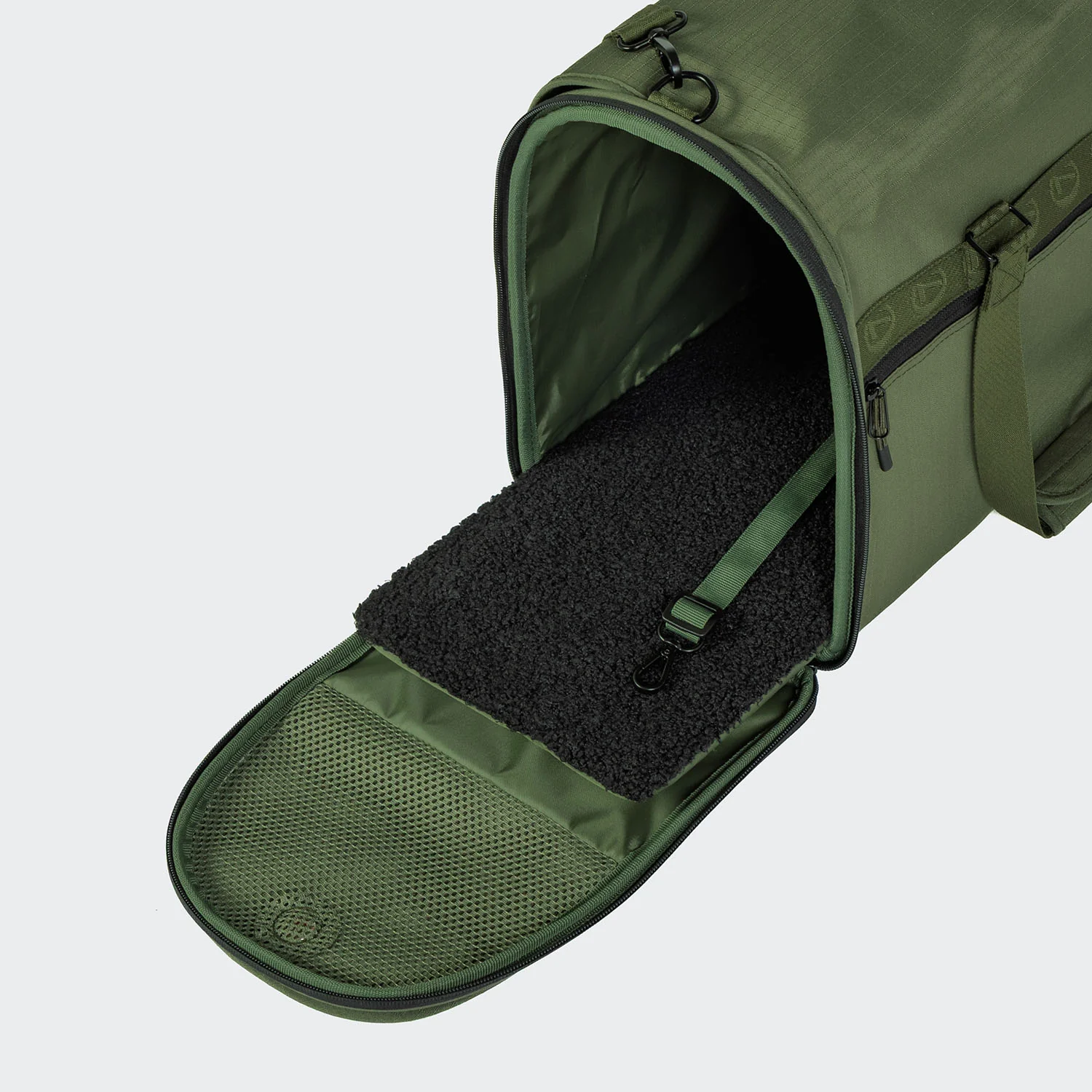 Hundeflugtasche AKTIV Olive, Bild 6 von 9