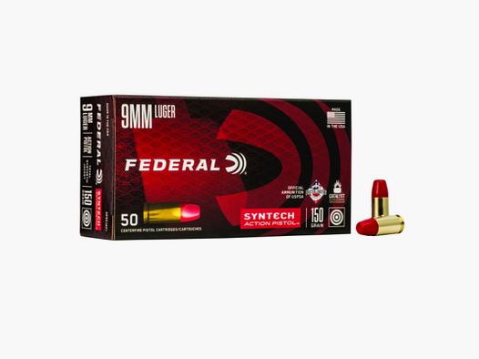 Federal American Eagle 9mm Syntech Jacket Flat