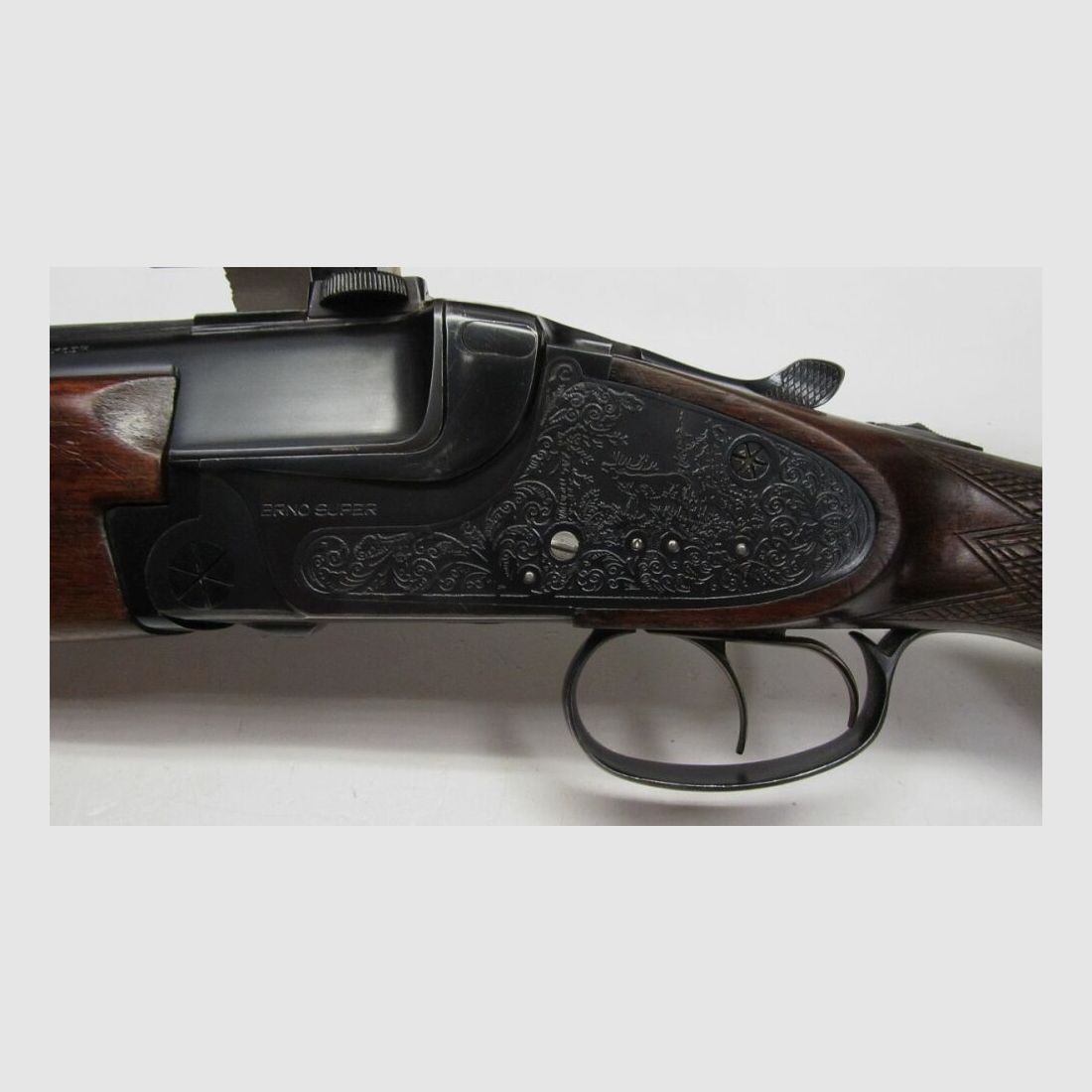 BBF side lock combination rifle Brünner BRNO SUPER, 7x65R & 12/70, ZFR S&B 12/70;7x65R