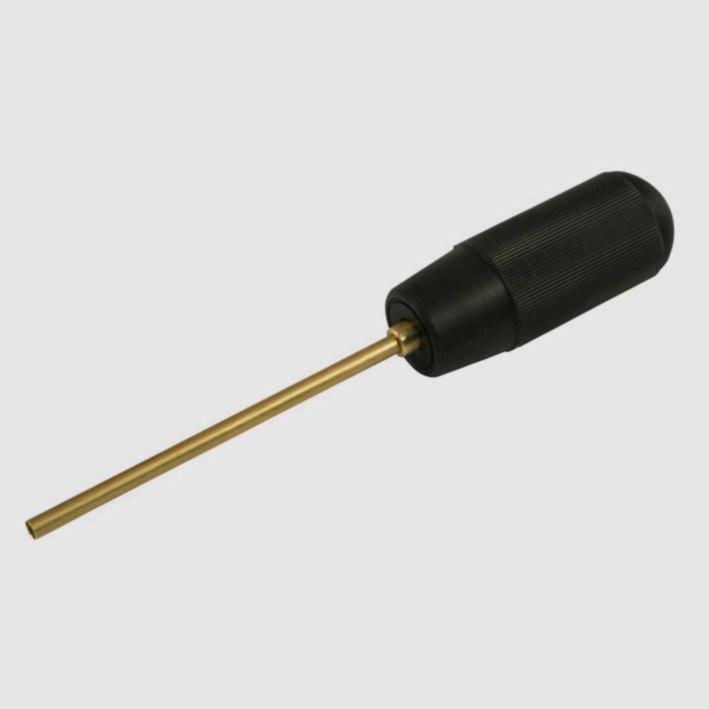 Niebling stab handle brass, ball bearing, with M4 thread
