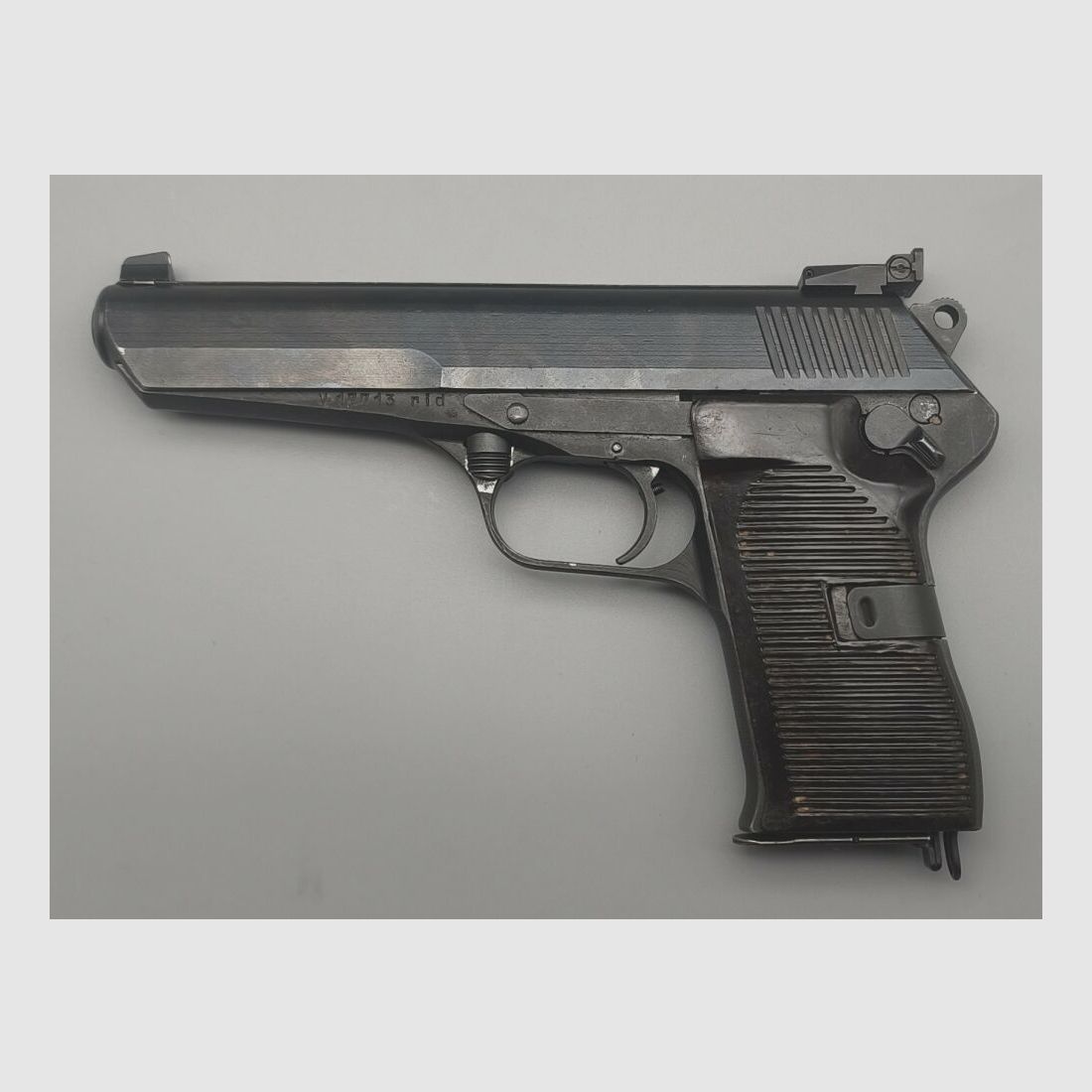 CZ/Brünner vz.52 Rollenverschluss Pistole mit Wechsellauf 7,62 Tokarev! 9mmLuger