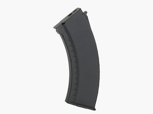 150rds AK47 Polymeer Midcap Magazine, Zwart