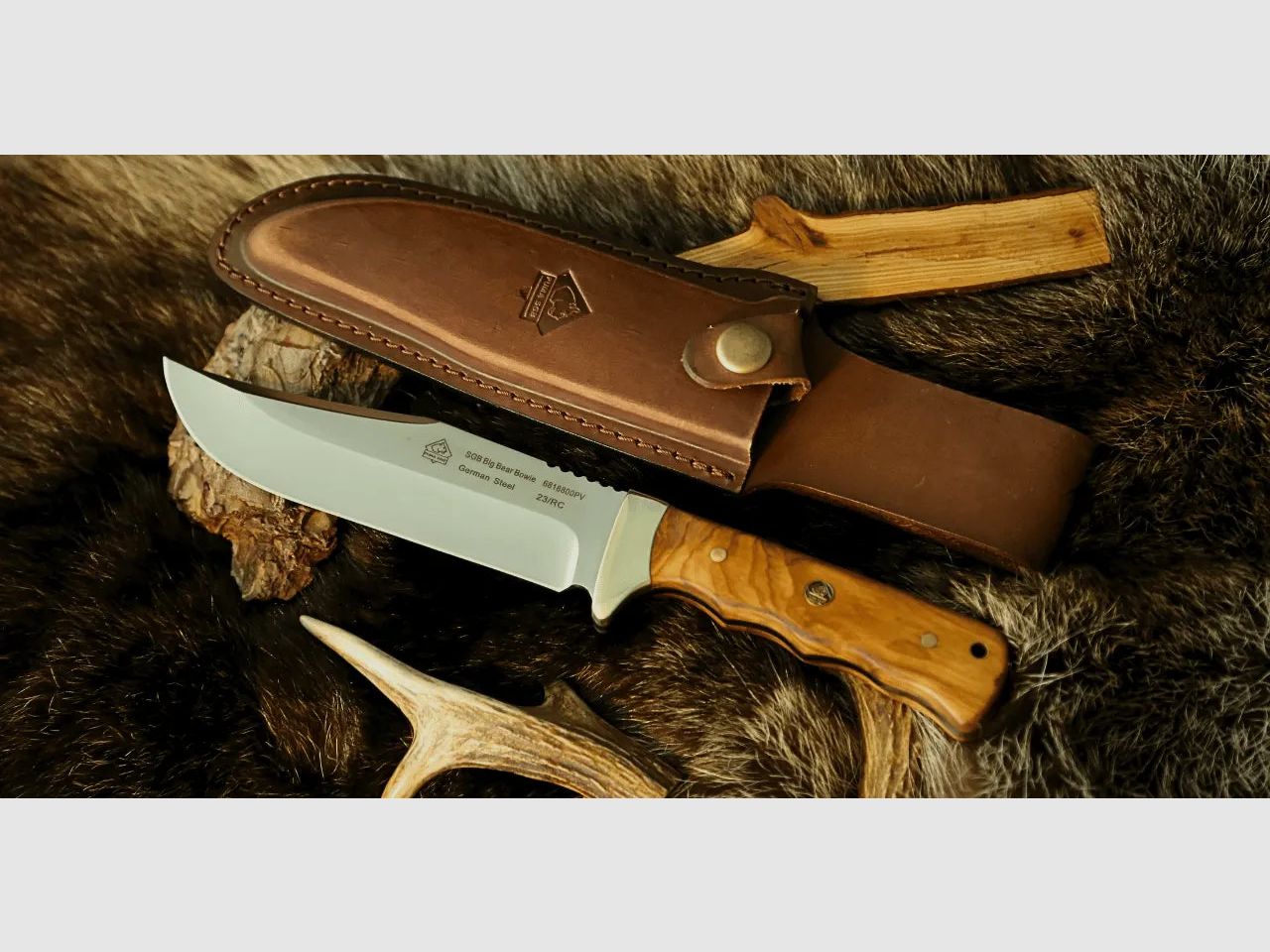 PUMA SGB big bear bowie, bois d'olivier